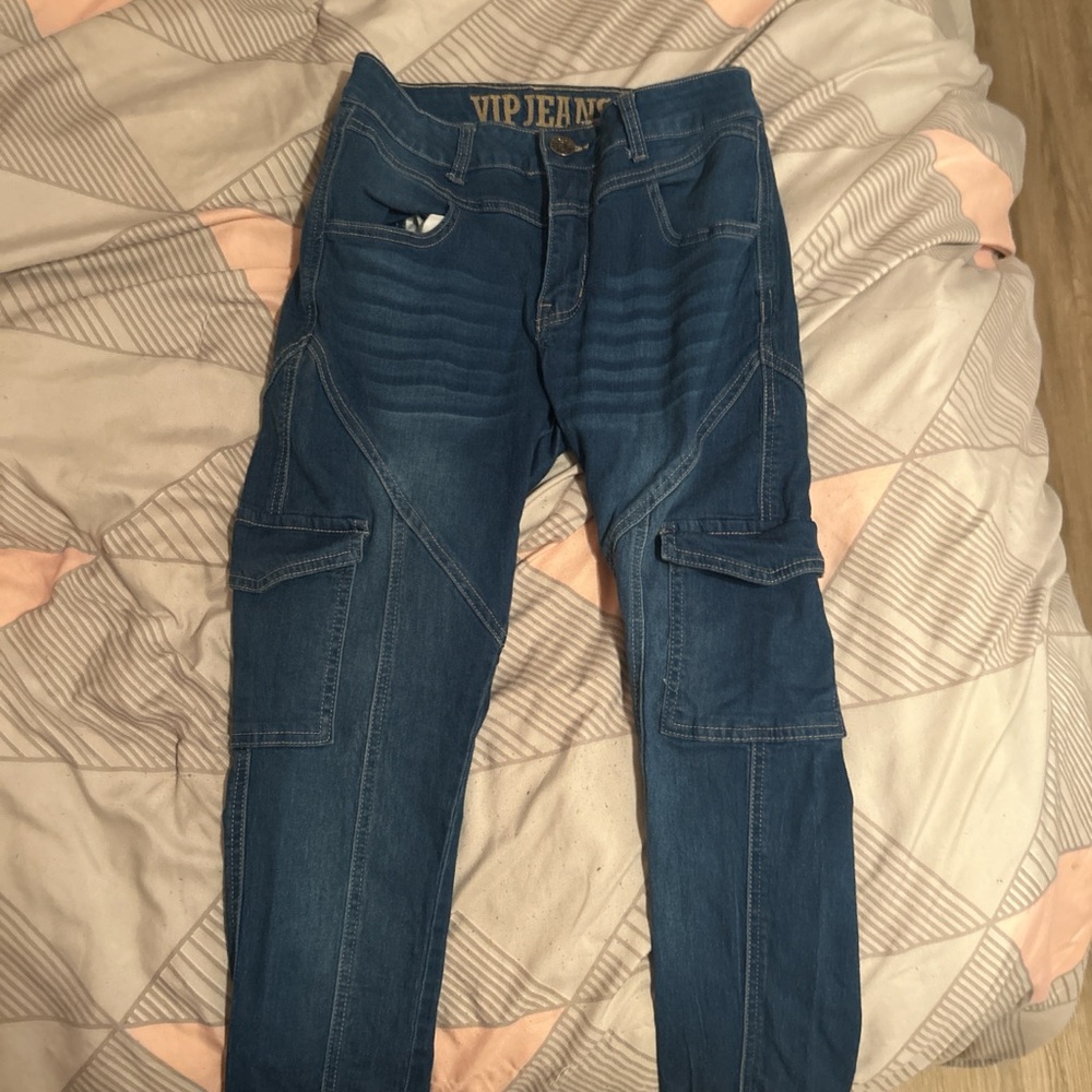 VIP Blue Ankle & Cropped Jeans